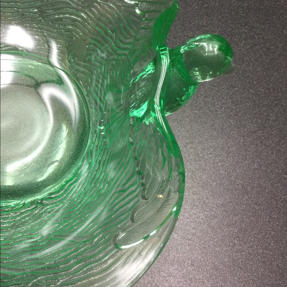 Fenton Depression Glass Bird Dish - Picture 2 of 7